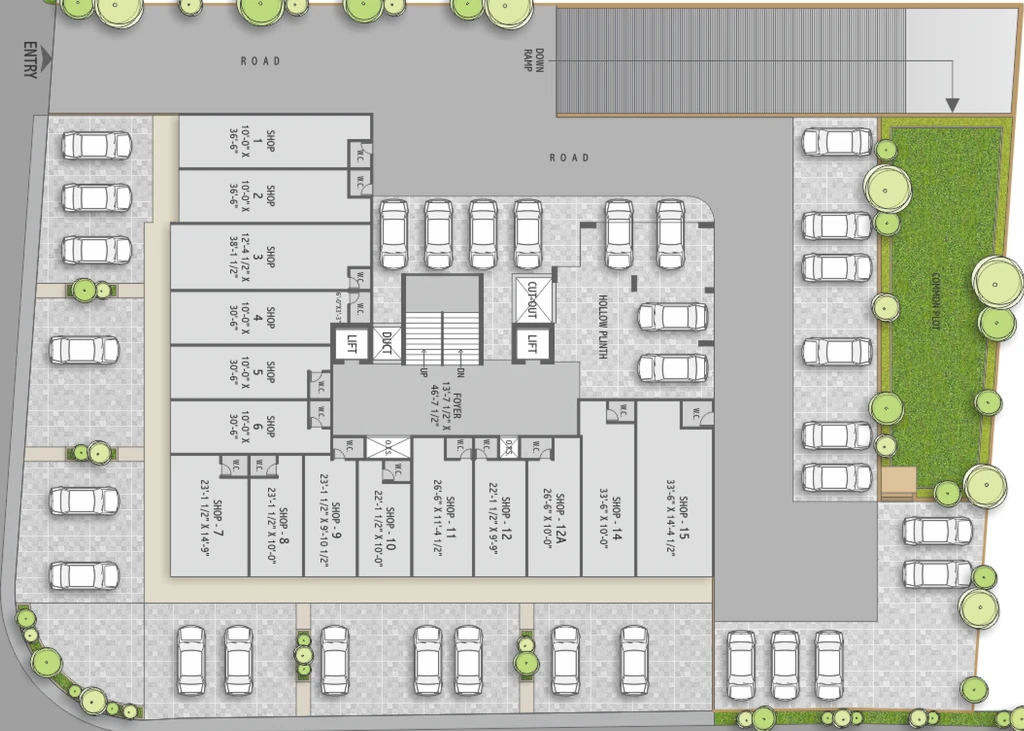 Master Plan of Gandhi Vraj Residency 3 in Shilaj, Ahmedabad - Image 362060