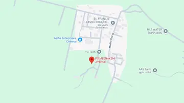 Location of PS Meenakshi Avenue - Image 359790