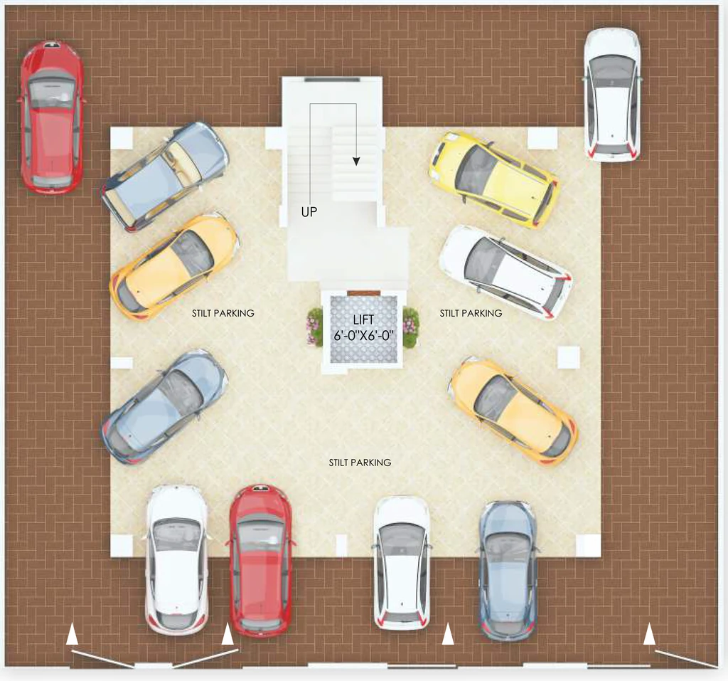 Master Plan of Emaline Krishna Anandam in Manish Nagar, Nagpur - Image 360065