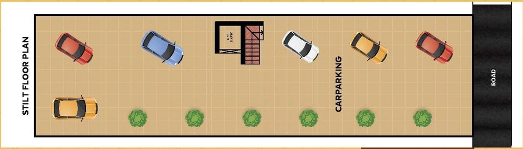 Master Plan of Annai Selvadhana Residency in Mylapore, Chennai - Image 360099