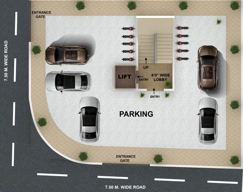 Master Plan of Govindraj Heights in Manish Nagar, Nagpur - Image 360126