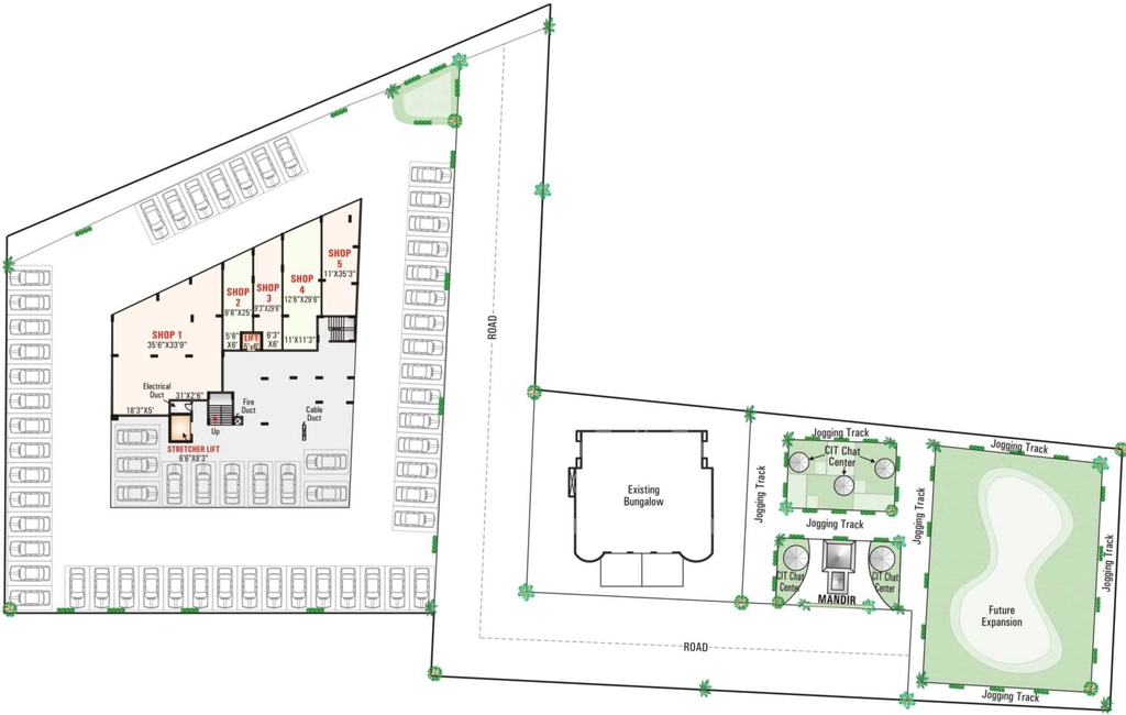 Master Plan of Stone Bappa Residency in Hinjewadi, Pune - Image 360477