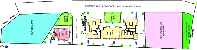 Master Plan of Arihant Elegant Residency in Nigdi, Pune - Image 360524
