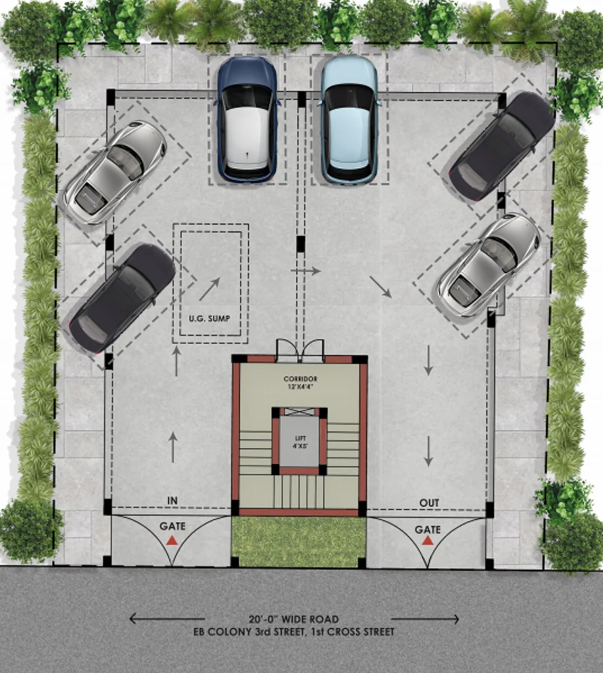 Master Plan of Sree Vamadev Homes in Adambakkam, Chennai - Image 360549