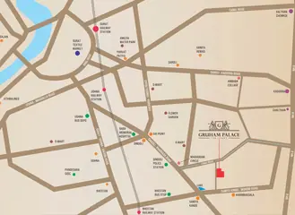 Location of Gruham Palace - Image 360644
