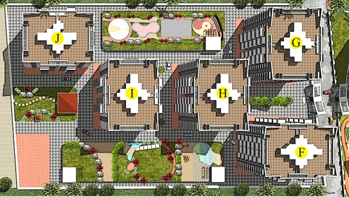 Master Plan of Om Tropical Palms in Wakad, Pune - Image 360790