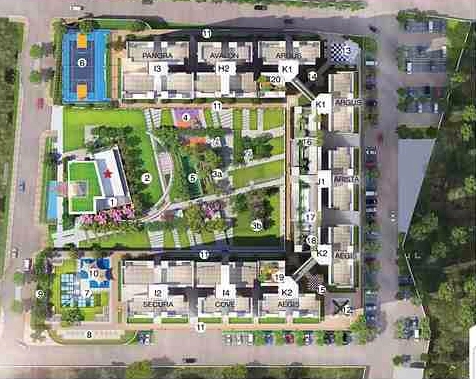Master Plan of Godrej Elements in Hinjewadi, Pune - Image 360807