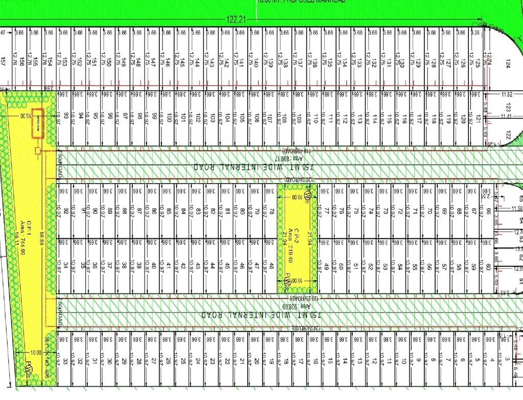 Master Plan of Gopin Somnath Residency in Choryasi, Surat - Image 360737