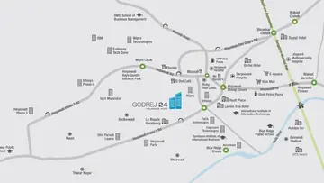 Location of Godrej 24 - Image 361754