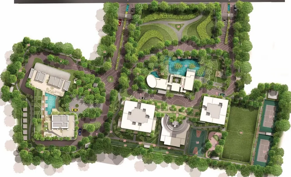 Master Plan of Indiabulls Blu in Worli, Mumbai - Image 361700