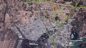 Location of Parshwanath Metro City - Image 362801