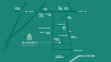 Location of Al Hamd Residency 3 - Image 361641