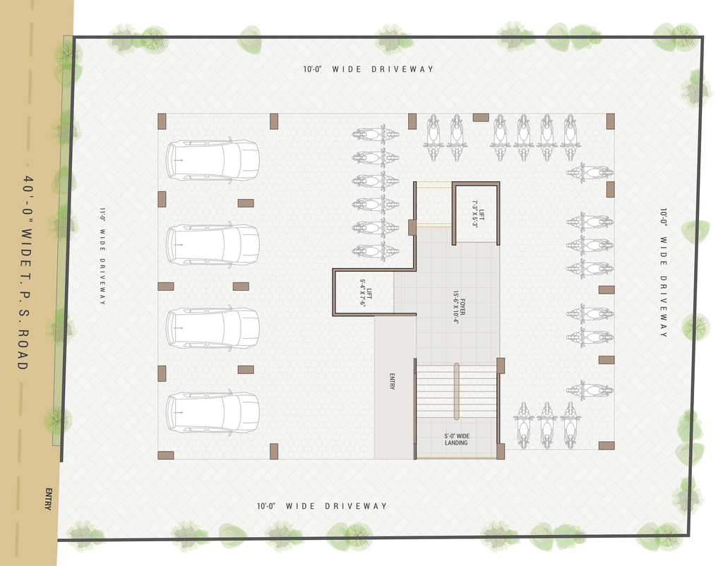 Master Plan of Al Hamd Residency 3 in Sarkhej, Ahmedabad - Image 361643
