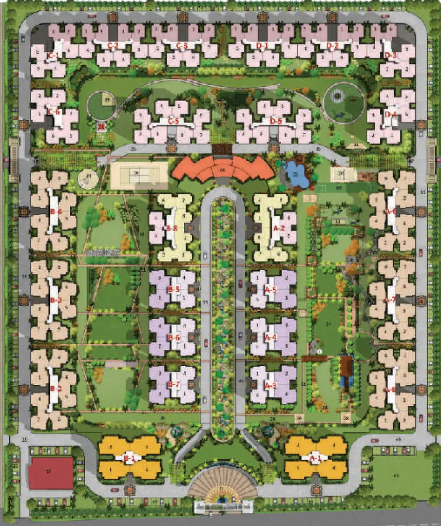Master Plan of Nirala Aspire in Sector 16, Greater Noida - Image 368003