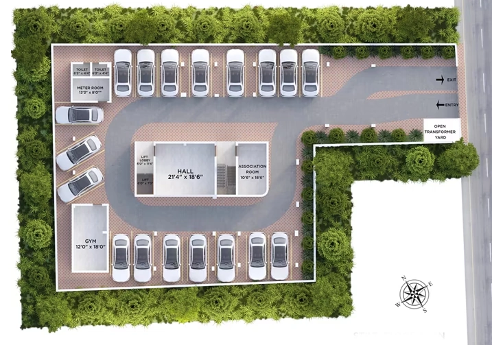 Master Plan of NPSH Nivasam in Arumbakkam, Chennai - Image 369409