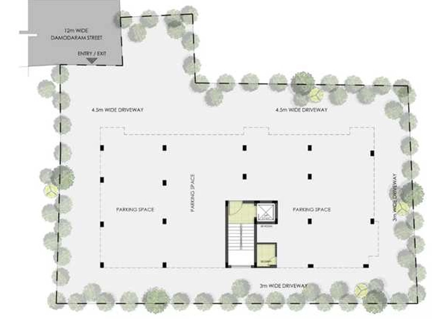 Master Plan of Indus Parklane Residences in Chetpet, Chennai - Image 361814