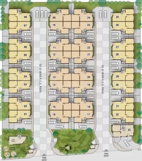 Master Plan of Tatva Ved Kutir in Nava Naroda, Ahmedabad - Image 362943