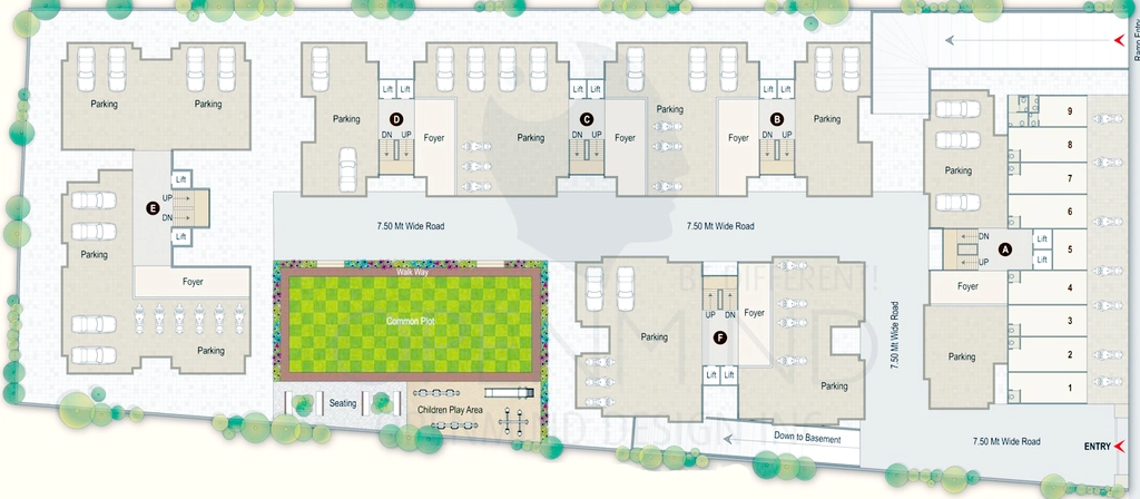 Master Plan of Rajvi Elegance in Nikol, Ahmedabad - Image 362975