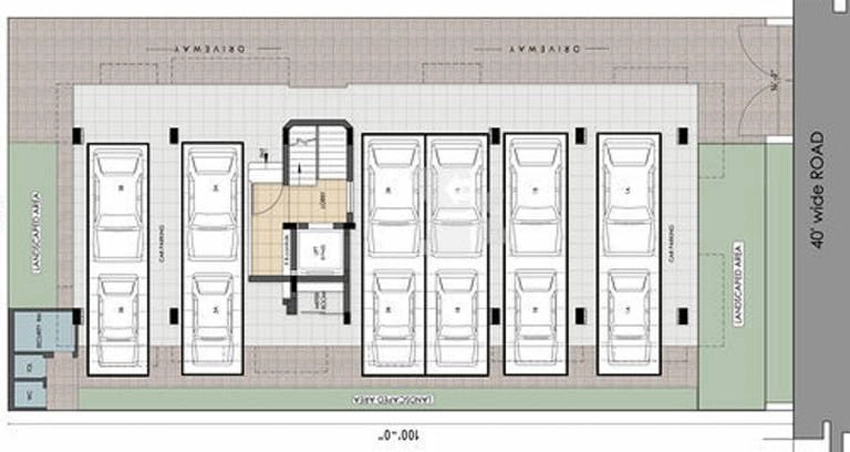 Master Plan of Indus Aristide in Anna Nagar, Chennai - Image 361909