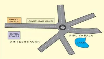 Location of Shri Krishnas Hilton Tower - Image 368870