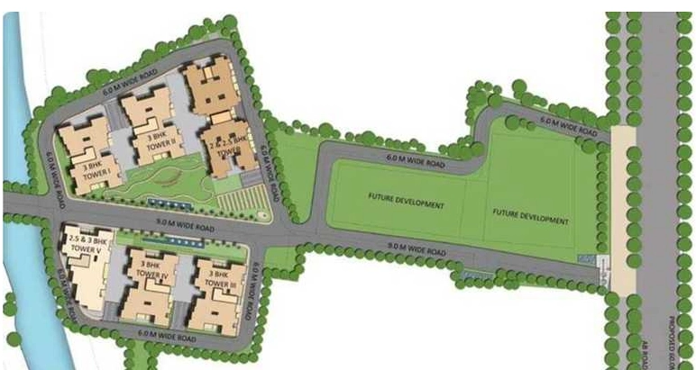 Master Plan of Shri Shristi Avasa in Bijalpur, Indore - Image 368886