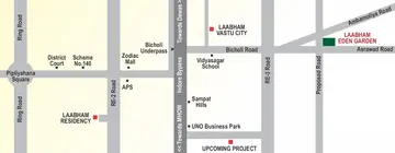 Location of Laabham Eden Garden - Image 362188