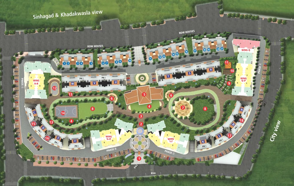 Master Plan of DSK Meghmalhar in Dhayari, Pune - Image 363150