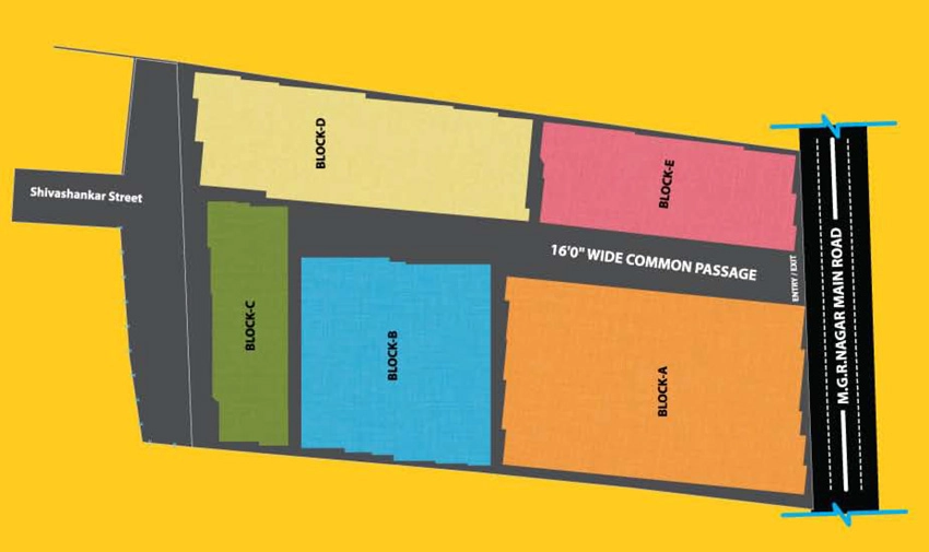 Master Plan of Vinoth Vandana in Thiruverkadu, Chennai - Image 362316