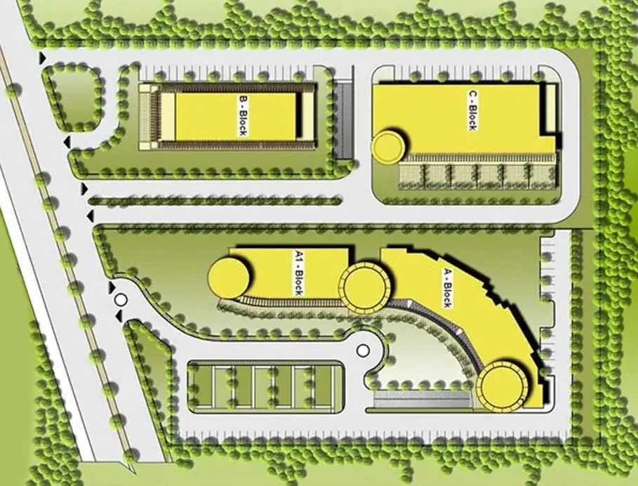 Master Plan of Shalimar Titanium in Gomti Nagar Extension, Lucknow - Image 369143