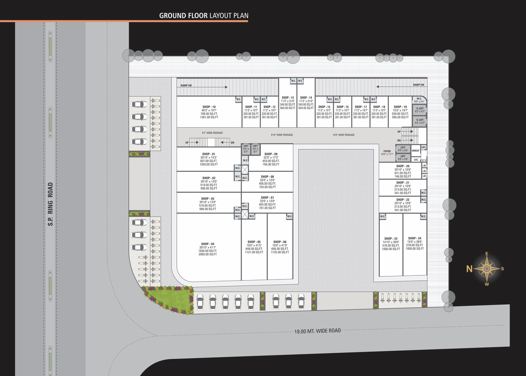 Master Plan of Balaji Hill Town Plaza in Nikol, Ahmedabad - Image 362639