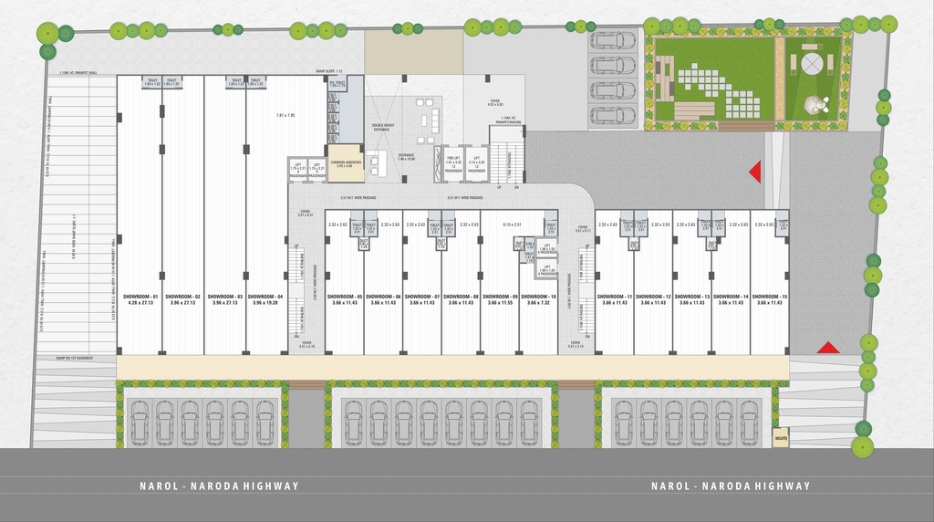 Master Plan of Hari Iconic in Naroda, Ahmedabad - Image 362655