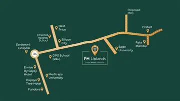 Location of PM Uplands - Image 362955