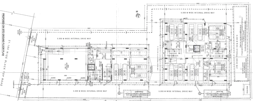Master Plan of Commercial BMS Heights in Joka, Kolkata - Image 363037