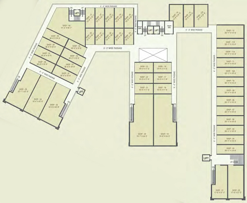 Floor Plan of Ananta Signature in Harni, Vadodara - Image 363057