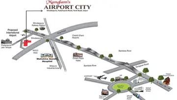Location of Manglams Airport City - Image 363079