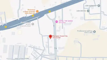 Location of Manglam Grand City - Image 363124