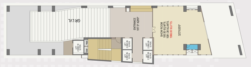 Master Plan of Yash Anant in Ashram Road, Ahmedabad - Image 364398