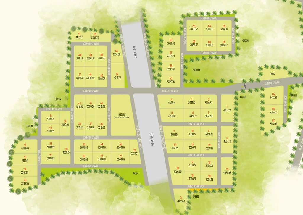 Master Plan of Manglams Maplewoods in Delhi Road, Jaipur - Image 363199