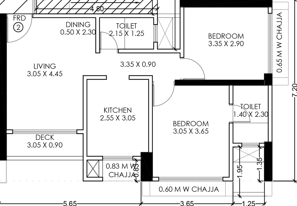 2 BHK Flat in Ajmera Solis in Vikhroli East, Mumbai - Image 920661