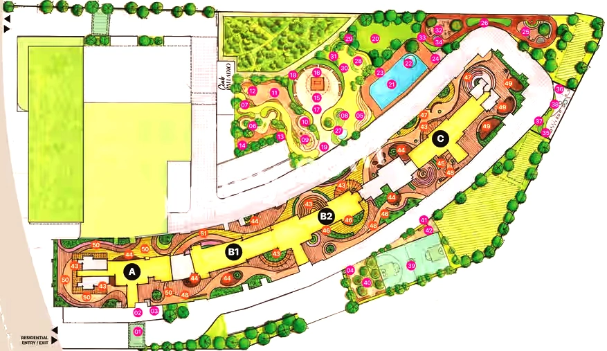 Master Plan of VJ Palladio Central Kothrud in Kothrud, Pune - Image 366615