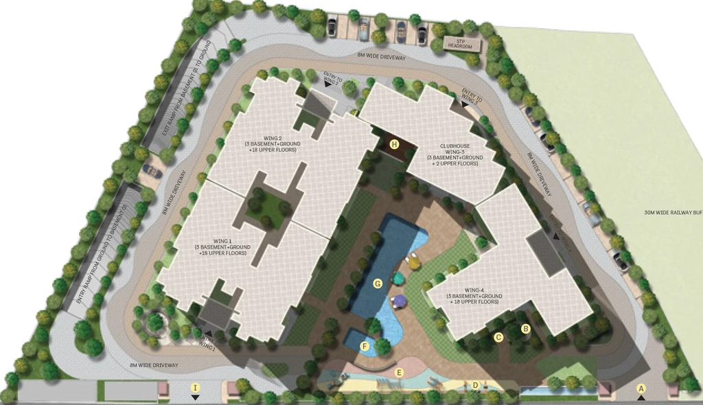 Master Plan of Sobha Altair in Sarjapur, Bangalore - Image 368484