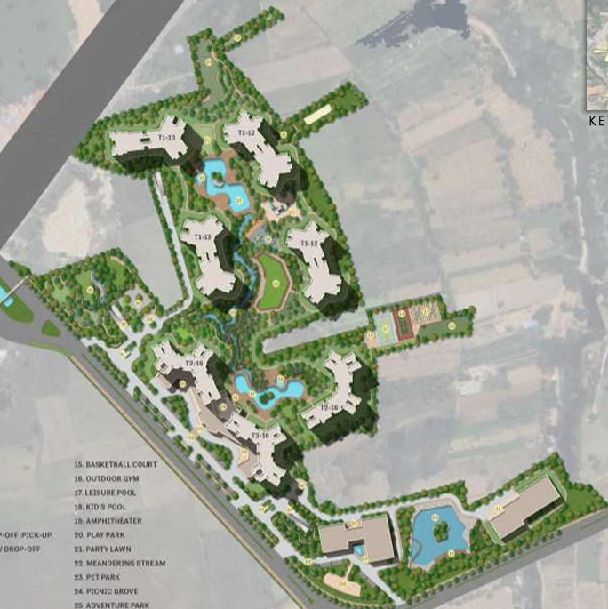 Master Plan of Sobha Hoskote in Hoskote, Bangalore - Image 368038