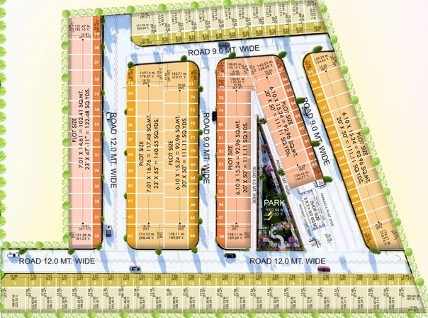 Master Plan of Riyasat Southern Avenue in Jhujharpura, Jaipur - Image 363696