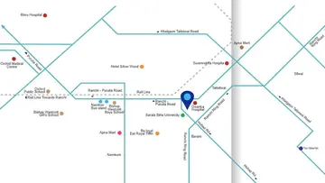 Location of Aastha Genesis - Image 368717