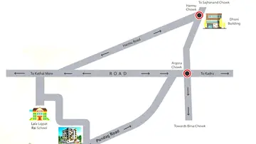 Location of Mansarovar Ambika Enclave - Image 368722