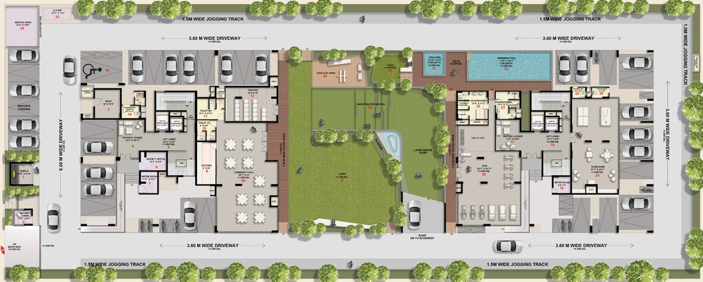 Master Plan of Sankalp Advaya in Bariatu, Ranchi - Image 368761