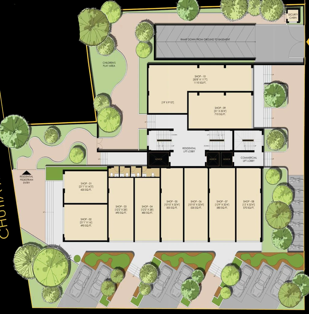 Master Plan of Nisith Oak Serenity in Upper Chutia, Ranchi - Image 368770