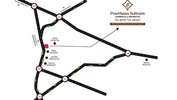 Location of Prarthana Solitaire - Image 368777
