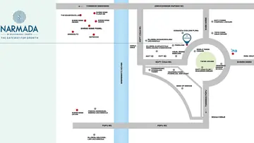 Location of Kaavyaratna Narmada - Image 365415