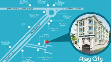 Location of Sai Ajay City - Image 367851